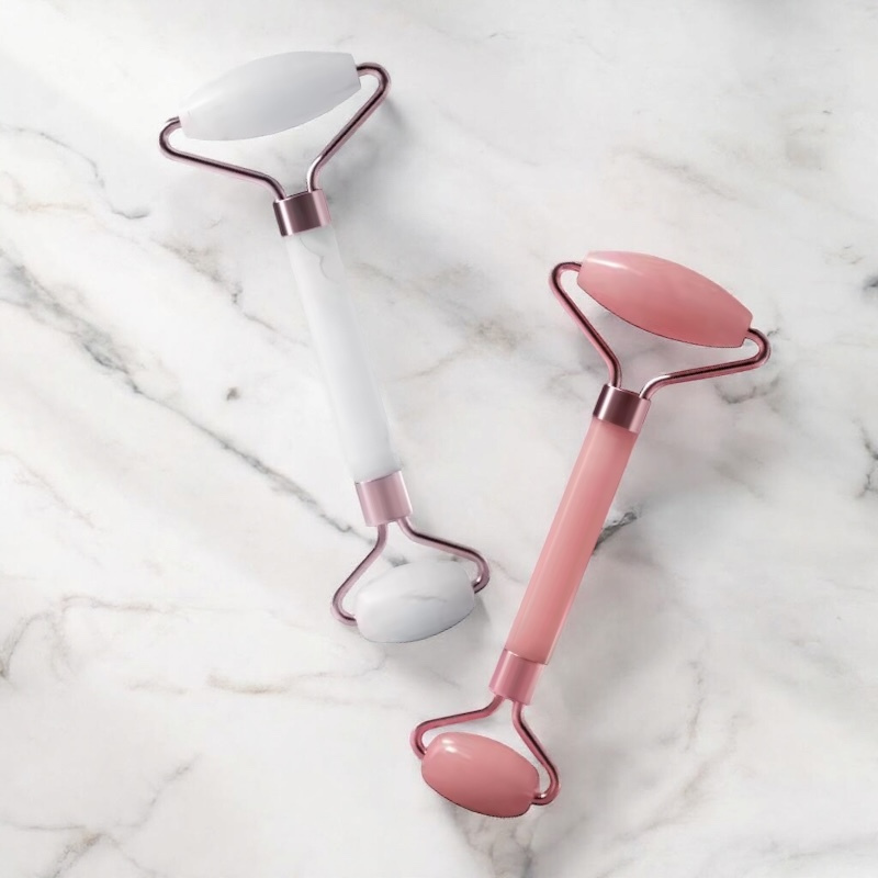 Gua Sha & Face Roller Set